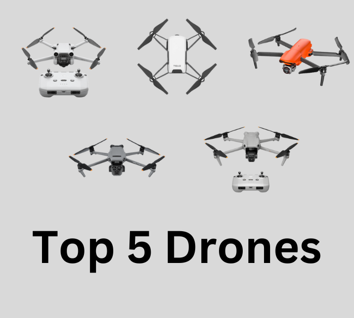 Checkout Top 5 Best Drones